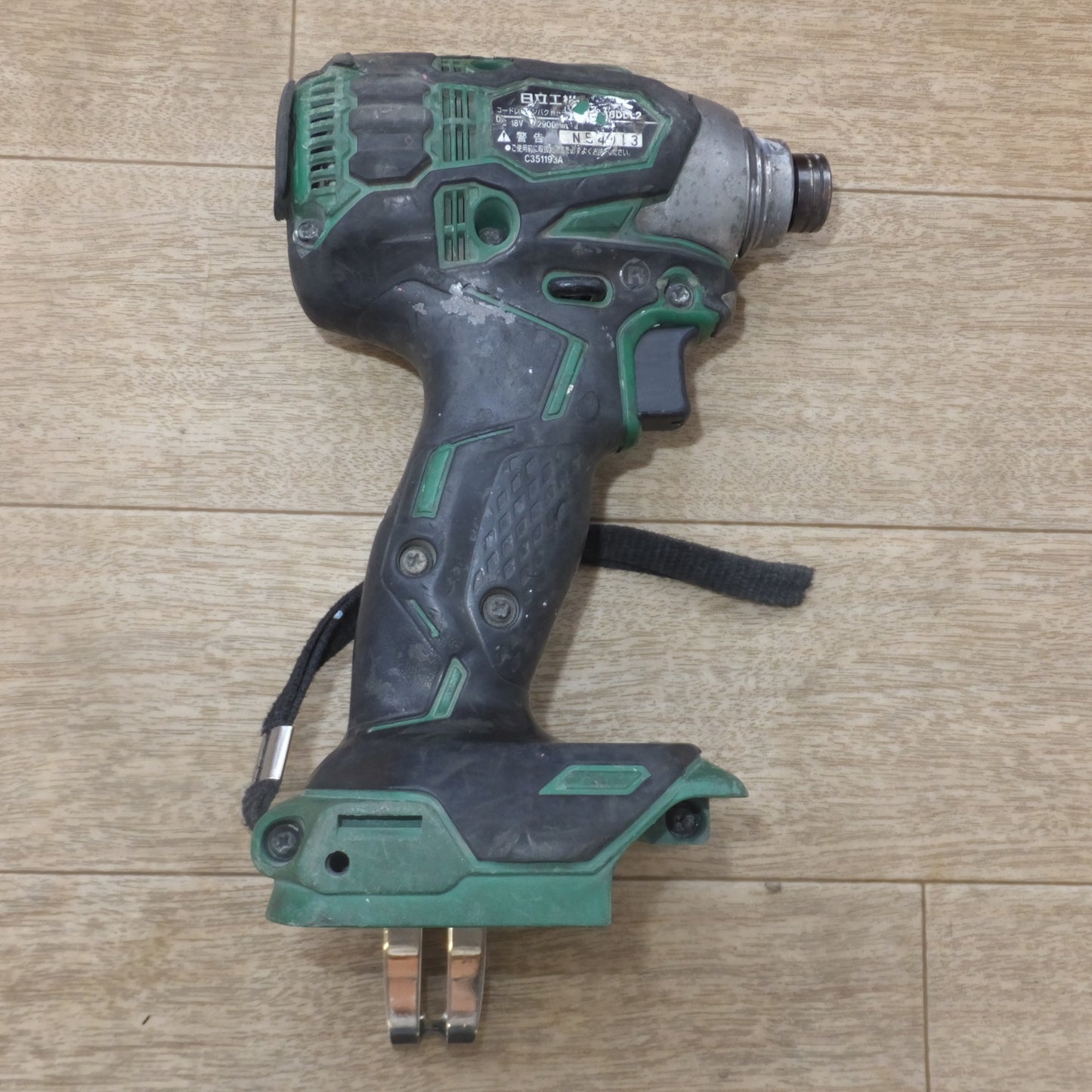 [送料無料] ★日立 HITACHI コードレスインパクトドライバ WH18DDL2 18V 本体のみ★