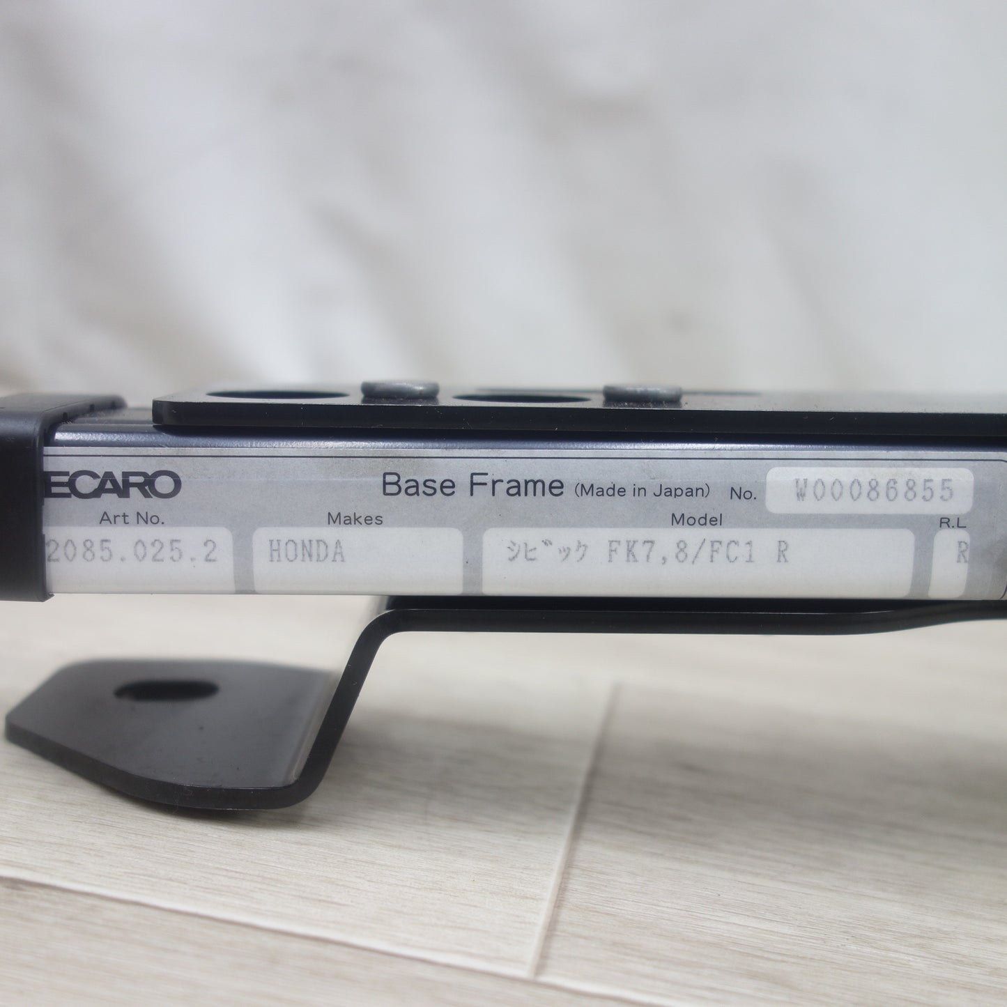 [送料無料] ◆RECARO レカロ ホンダ シビック シート レール FK7,8/FC1 R ベース フレーム パーツ◆
