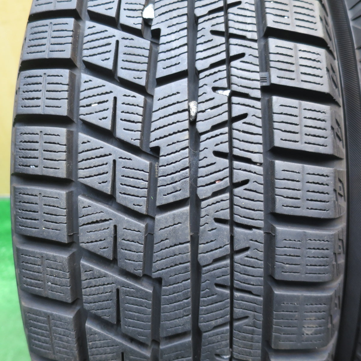 バリ溝！22年！9.5分★スタッドレス 185/55R16 ヨコハマ アイスガード iG60 SCHNEIDER シュナイダー 16インチ PCD100/4H★6020601NJス