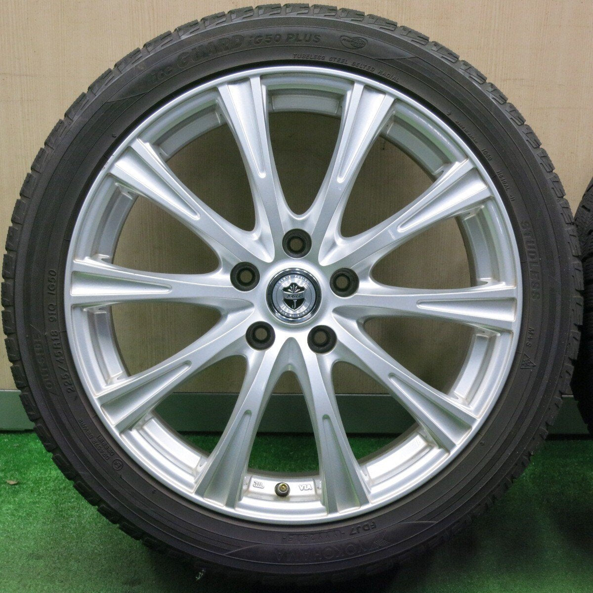 4本価格★スタッドレス 225/45R18 ヨコハマ アイスガード iG50 プラス JOKER ジョーカー 18インチ PCD114.3/5H★5011103NJス