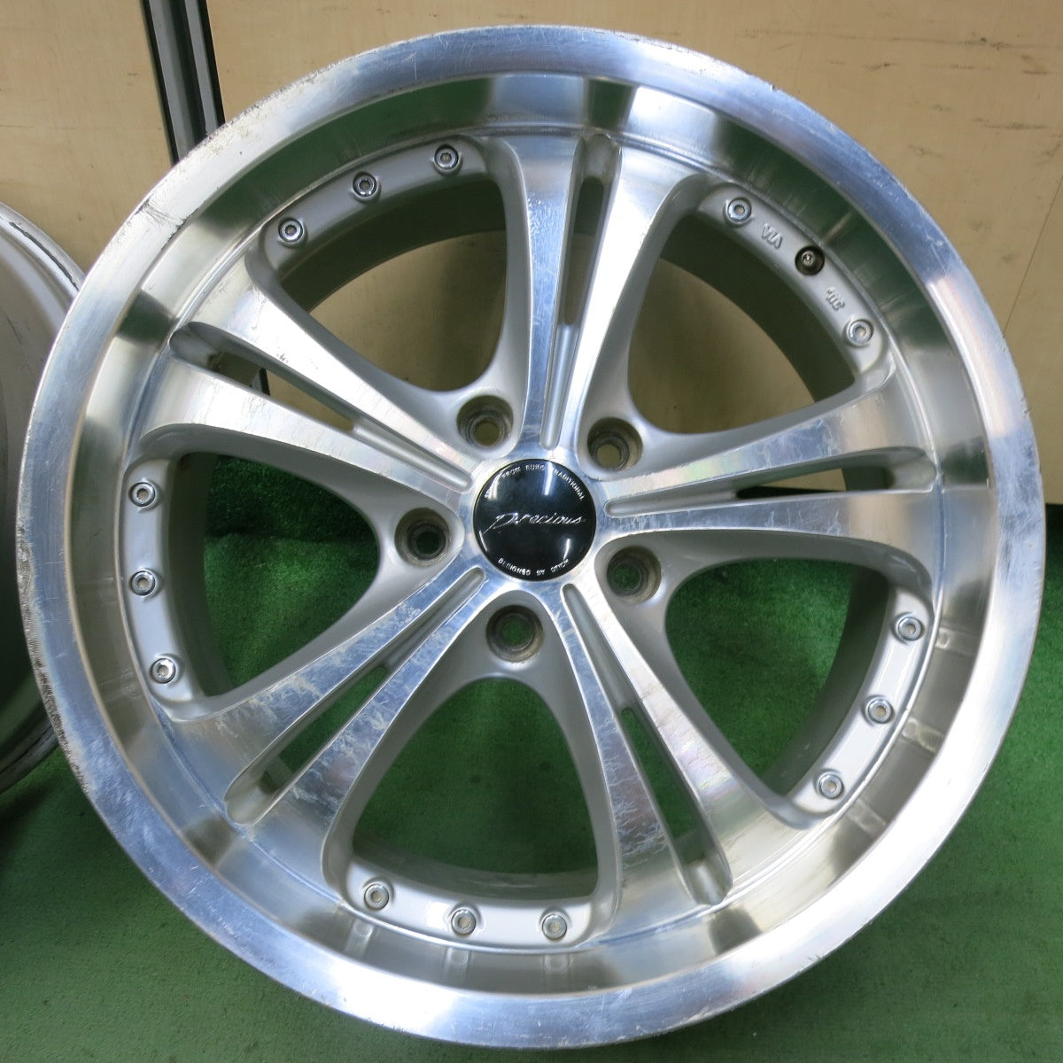 4本価格★Precious STICH プレシャス シュティッヒ 18インチ ホイール 18×8JJ PCD114.3/5H★5052102SYホ