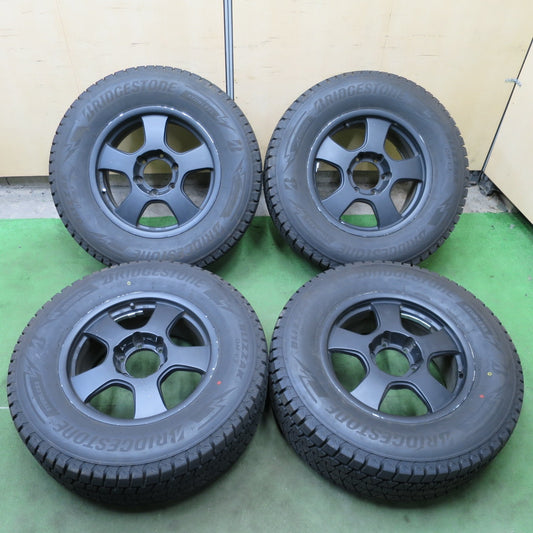 ほぼ未使用！25年★スタッドレス 265/65R17 ブリヂストン ブリザック DM-V3 社外 アルミ MA-952 17インチ PCD139.7/6H★6032402ナス
