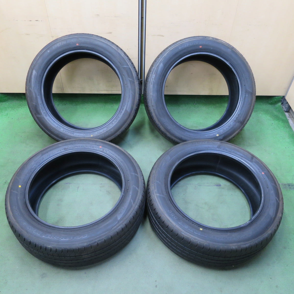 新車外し！24年★235/55R19 ダンロップ SPスポーツマックス 050 タイヤ 19インチ クラウン セダン RAV4 等★6071402NGノタ