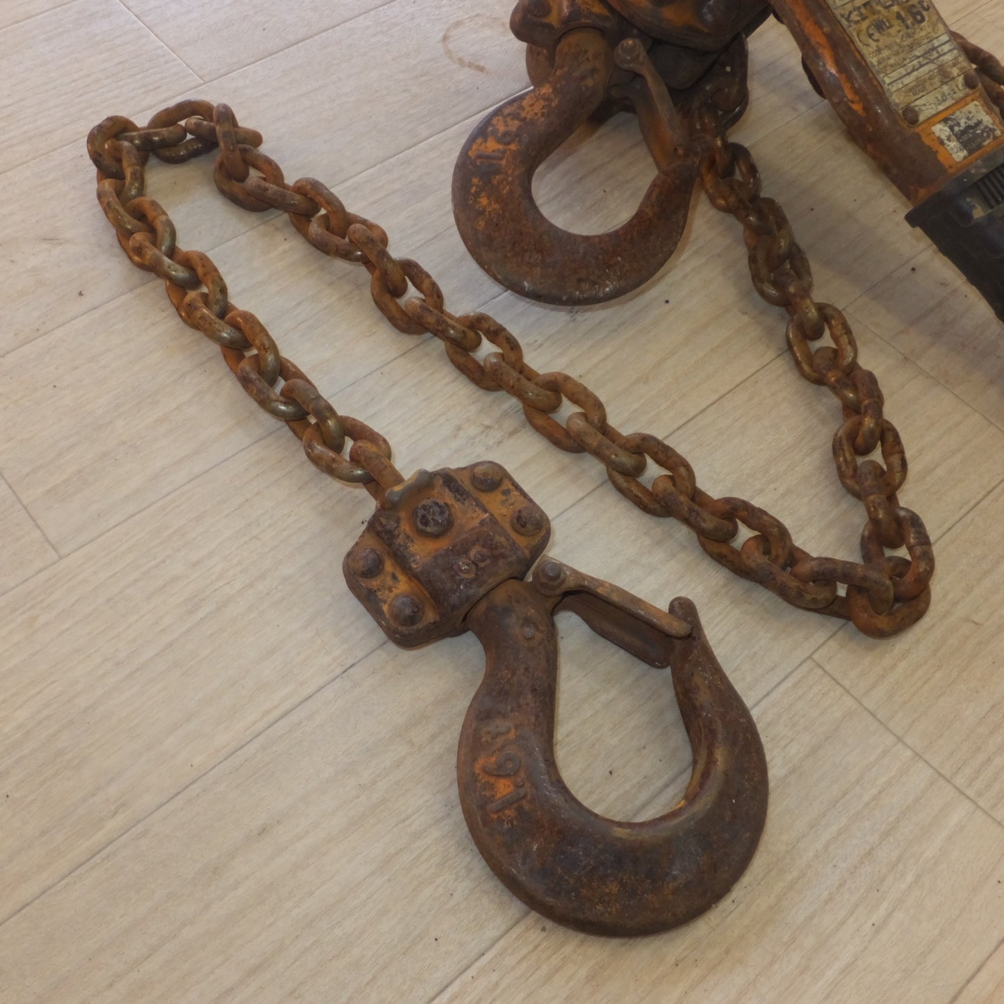 [送料無料] ★キトー KITO レバーブロック LB016 L5A 1.6t 1600kg　CHAIN:V-7.1★