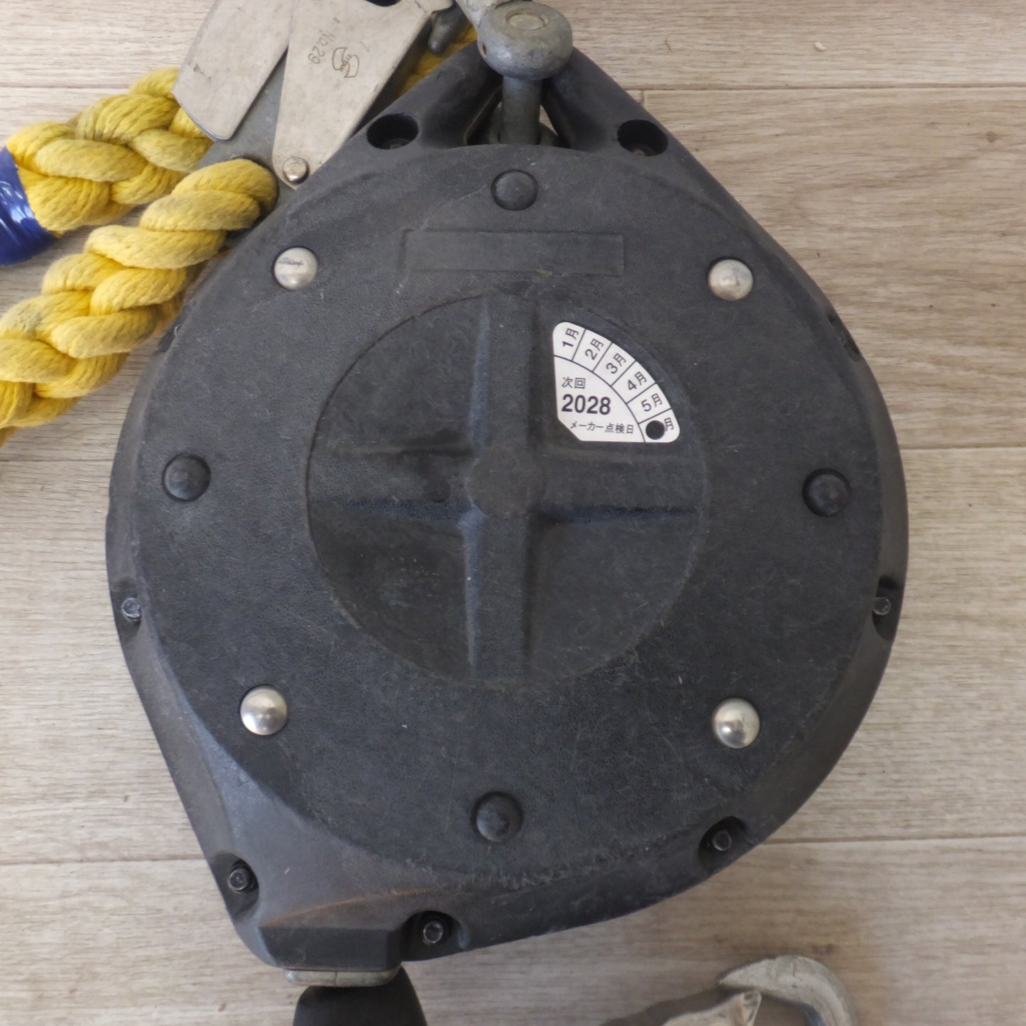 [送料無料] ★キョーワ KYOWA キョーワ式 安全ブロック SAFETY BLOCK ワイヤロープタイプ LB-12 12m　最大使用質量 85kg(5)★