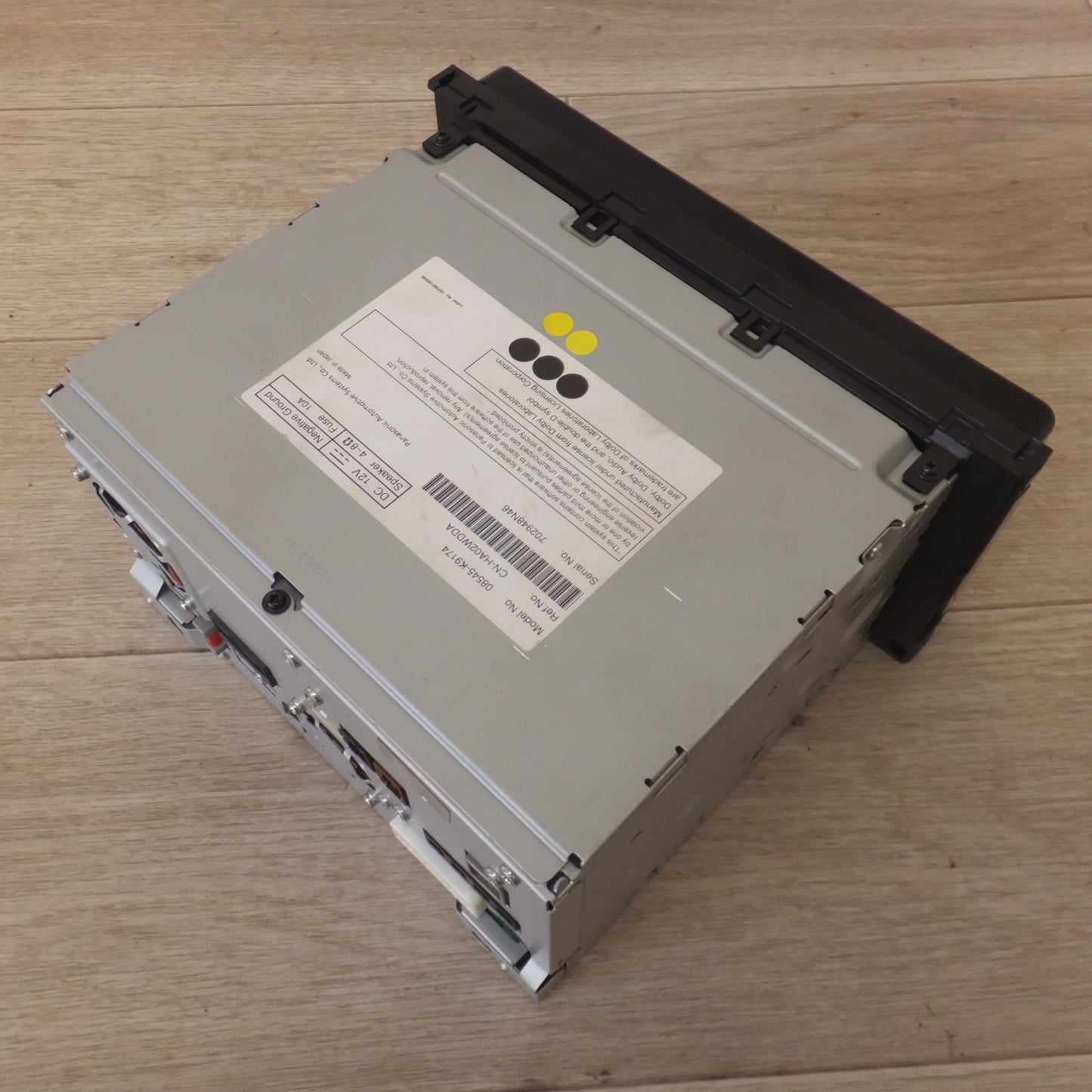 [送料無料] 現状品★パナソニック製 ダイハツ 純正 ワイド スタンダード メモリーナビ NMZN-W73D 08545-K9174★