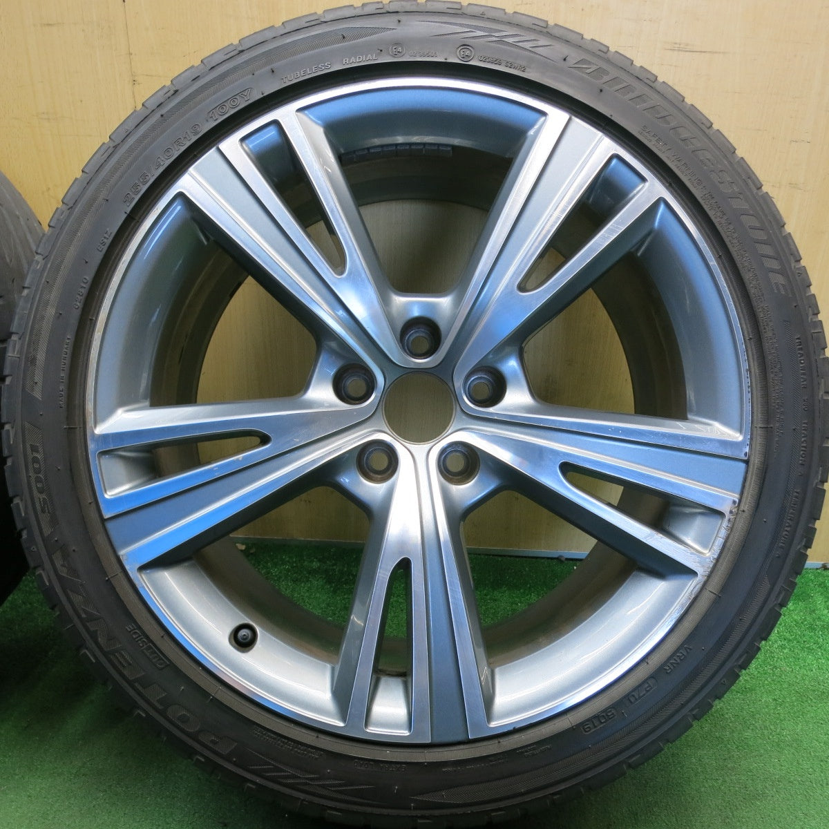 4本価格★アウディ A6 純正 255/40R19 ブリヂストン ポテンザ S001 19インチ PCD112/5H★6052408HAノ