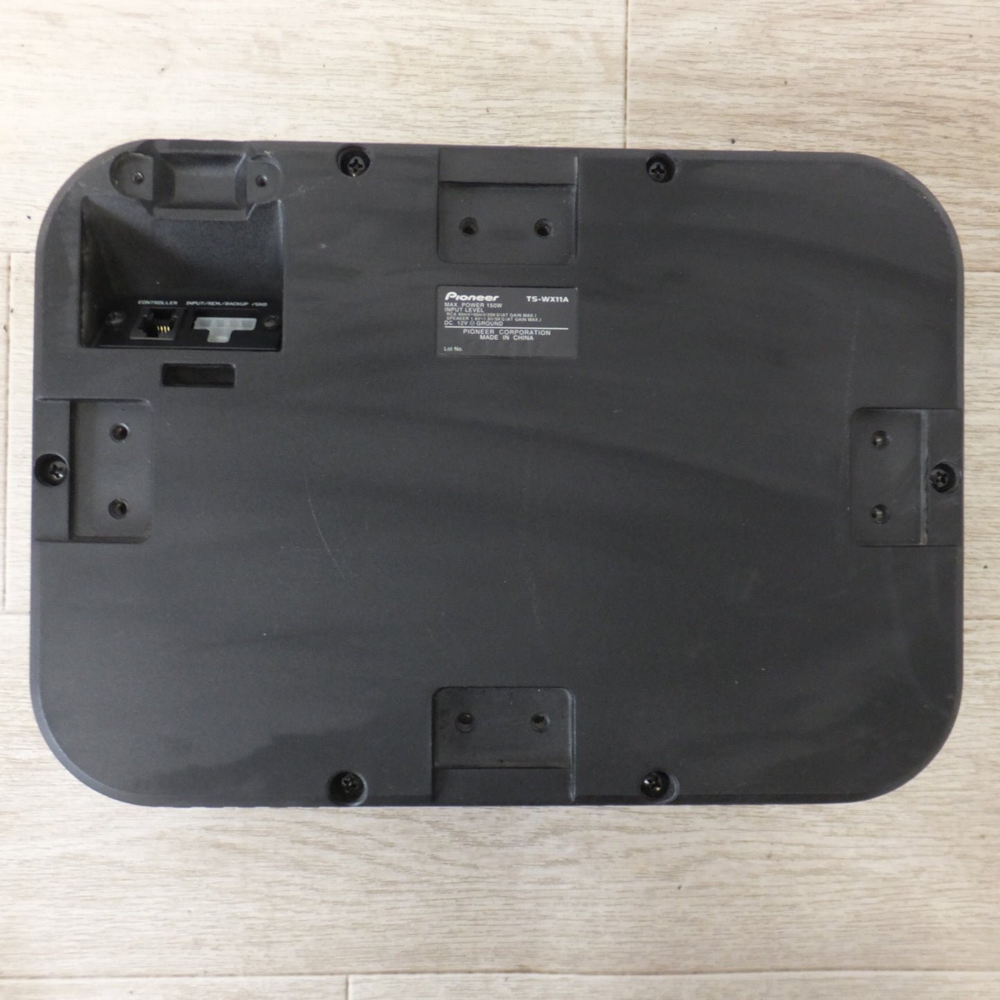 [送料無料] ★カロッツェリア carrozzeria 21cm×13cm パワードサブウーファー TS-WX11A★