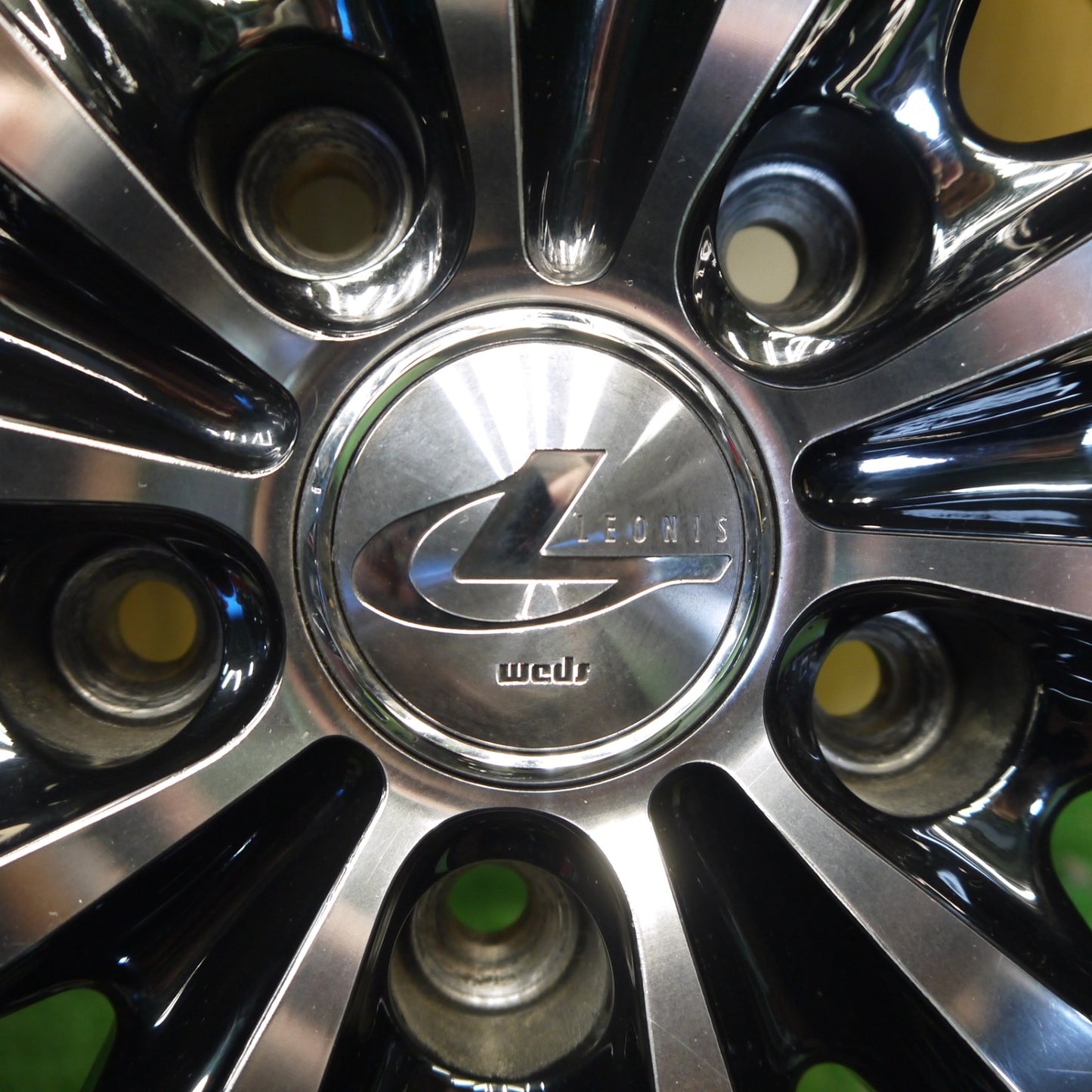 バリ溝！25年！キレイ！9.5分★LEONIS WX 225/40R19 クムホ エクスタ PS71 レオニス 19インチ PCD114.3/5H★6051301Hノ