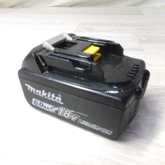 [送料無料] ◆makita マキタ Li-on リチウムイオンバッテリー BL1860B DC18V 6.0Ah 108Wh 雪マーク 電動工具(1)◆