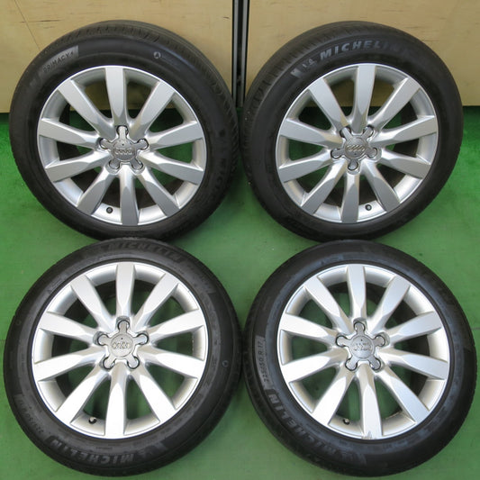 [送料無料] 4本価格！22年★アウディ A4 アバント 純正 225/50R17 ミシュラン プライマシー4 17インチ PCD112/5H★5020905IMノ