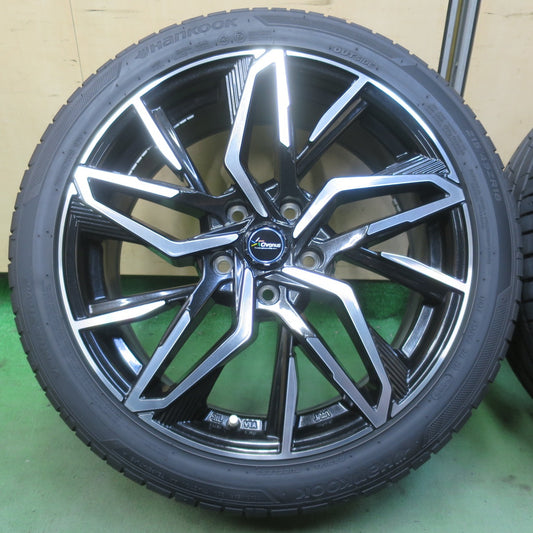 バリ溝！25年！キレイ！9.5分◎215/45R18 ハンコック ベンタス S1 evo3 Chronus クロノス 18インチ PCD114.3/5H◎6090701IMノ