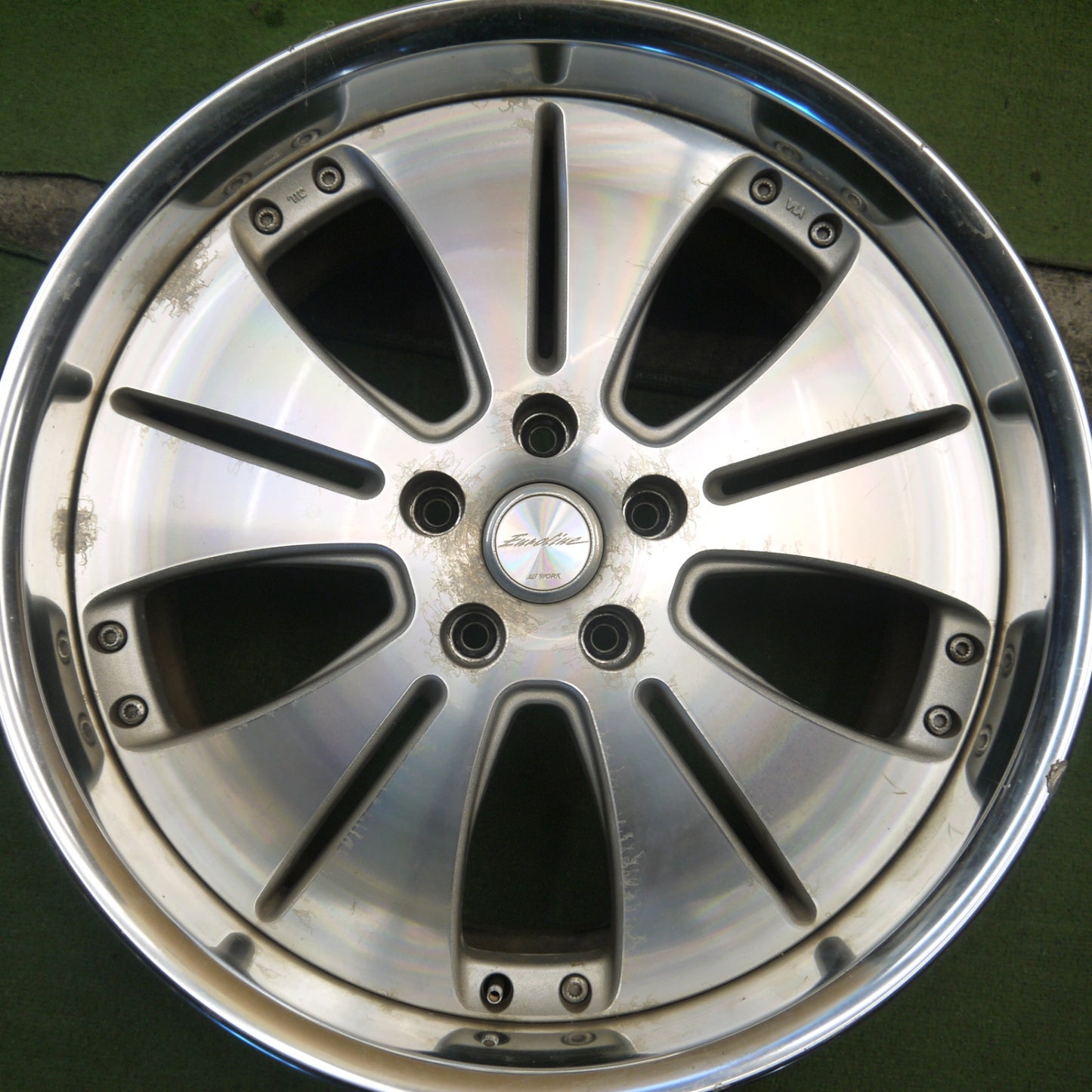 4本価格★WORK Euroline EN2N ワーク ユーロライン 19インチ 19×8.5JJ 19×9.0J PCD114.3/5H★5100606Hホ