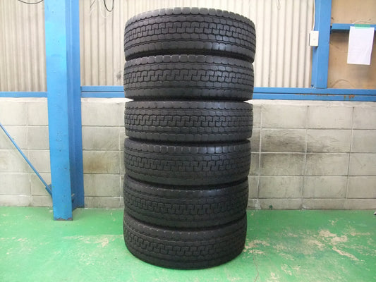 [送料無料] 6本価格★トラック タイヤ 245/80R17.5 133/131J ブリヂストン エコピア M891 Ⅱ ミックス オールシーズン 17.5インチ★7042701イスタ