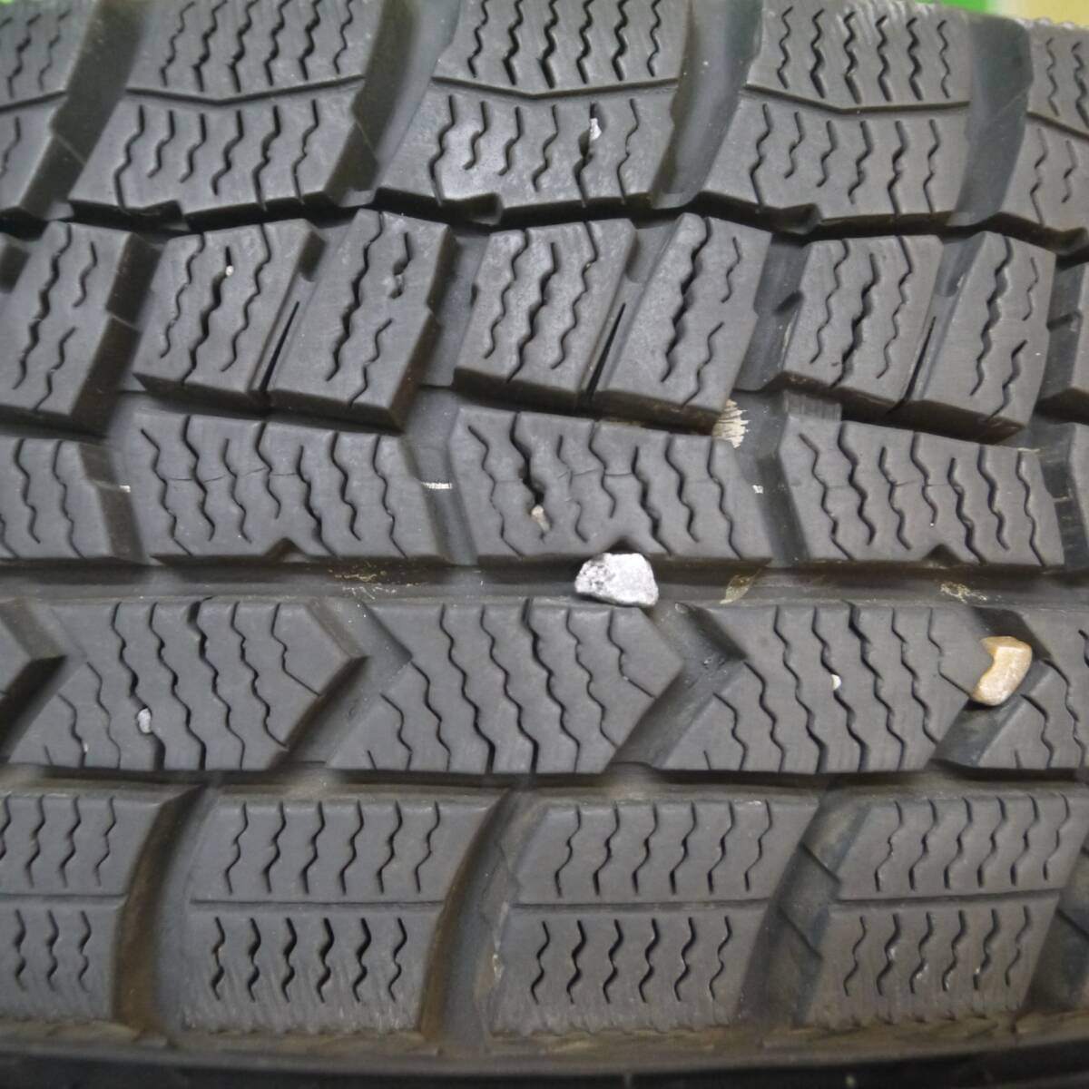 バリ溝！9分★スタッドレス 155/65R14 ダンロップ ウインターマックス WM02 MACBES MB8 マクベス 14インチ PCD100/4H★4122003Hス