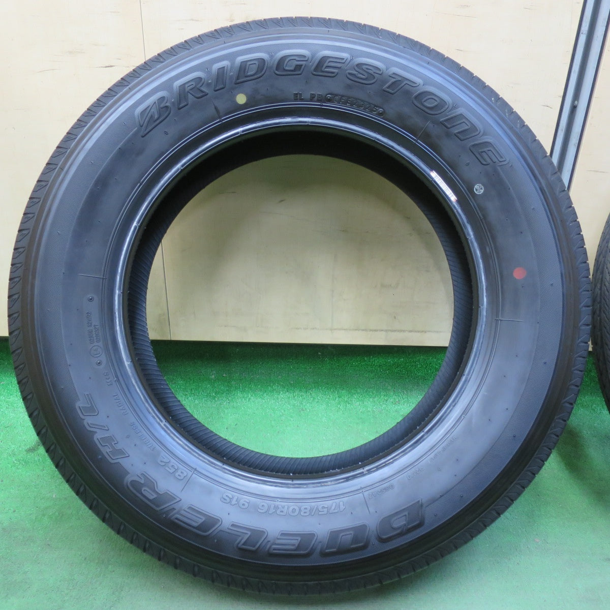 バリ溝！25年！9.5分★ジムニー 等 175/80R16 ブリヂストン デューラー H/L 852 タイヤ 16インチ★5102503イノタ