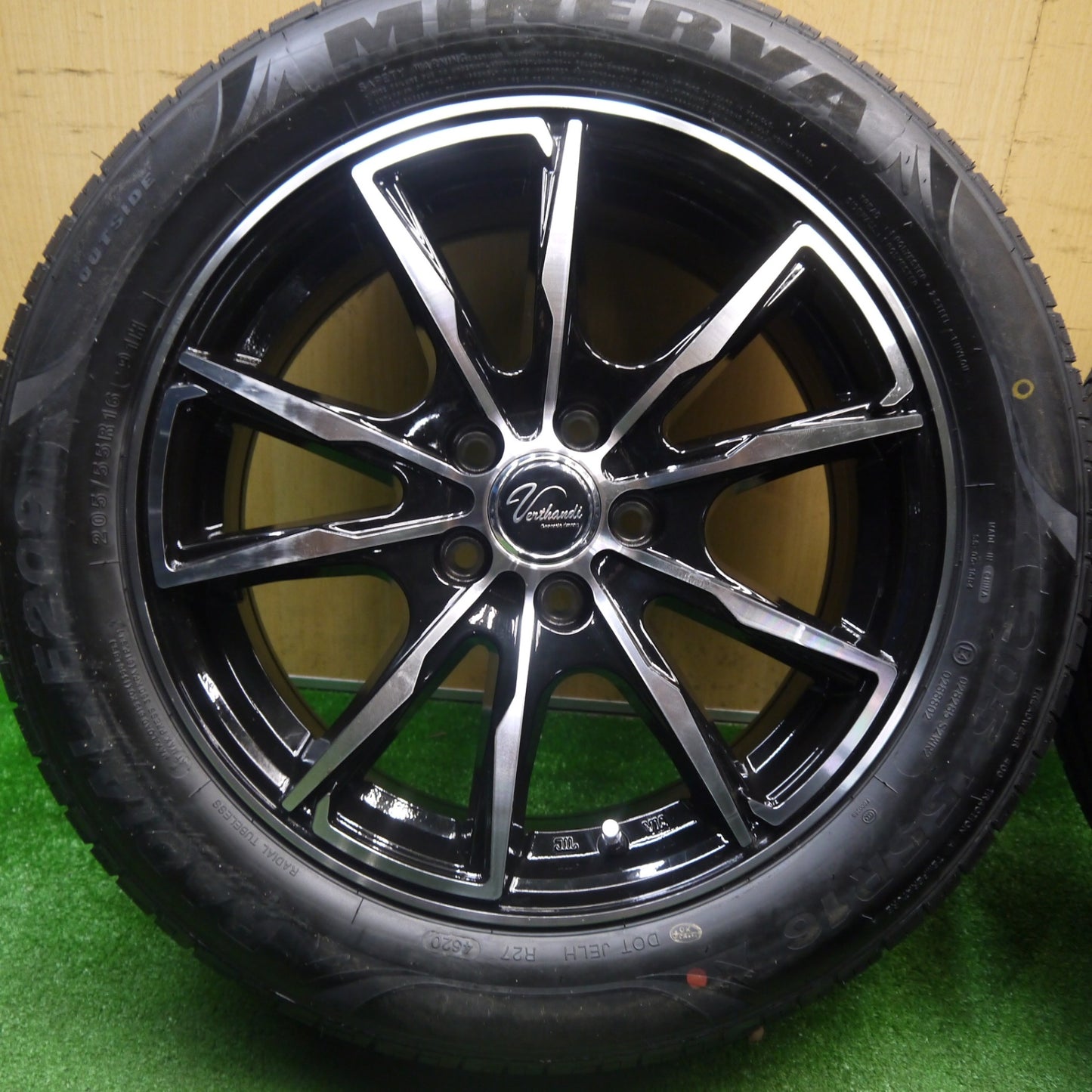 未使用★インプレッサ 等 205/55R16 ミネルバ ラジアル F209 Verthandi ヴェルザンディ ヴェルサンディ 16インチ PCD100/5H★6010710Hノ