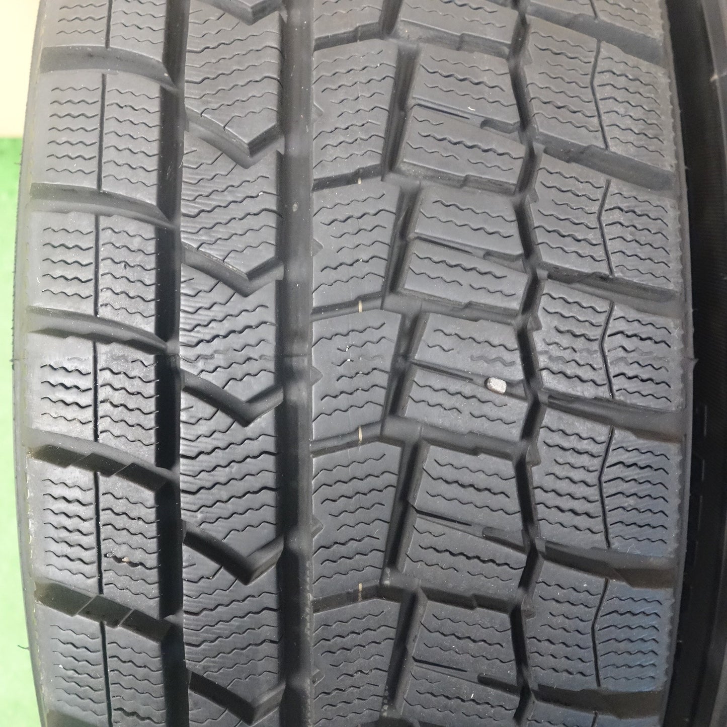 バリ溝！24年！キレイ！9.5分◎プリウス 等 195/65R15 スタッドレス ダンロップ ウインターマックス WM02 SPORT ABELIA スポルト アベリア 15インチ PCD100/5H◎6060701KTス
