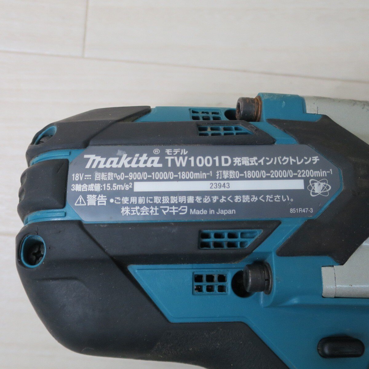 [送料無料] アタッチメント複数付属☆マキタ 充電式 インパクトレンチ TW1001D 電動 工具 18V makita 本体のみ☆