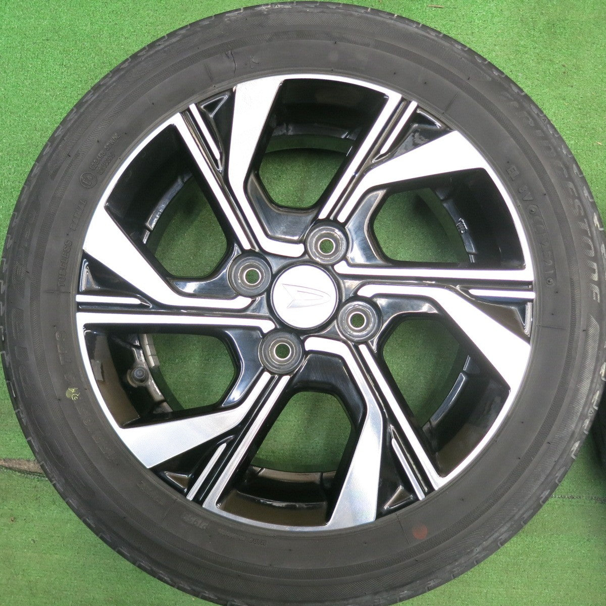 4本価格★ダイハツ LA650S タント カスタム 純正 155/65R14 ブリヂストン エコピア EP150 14インチ PCD100/4H★6041802HAノ