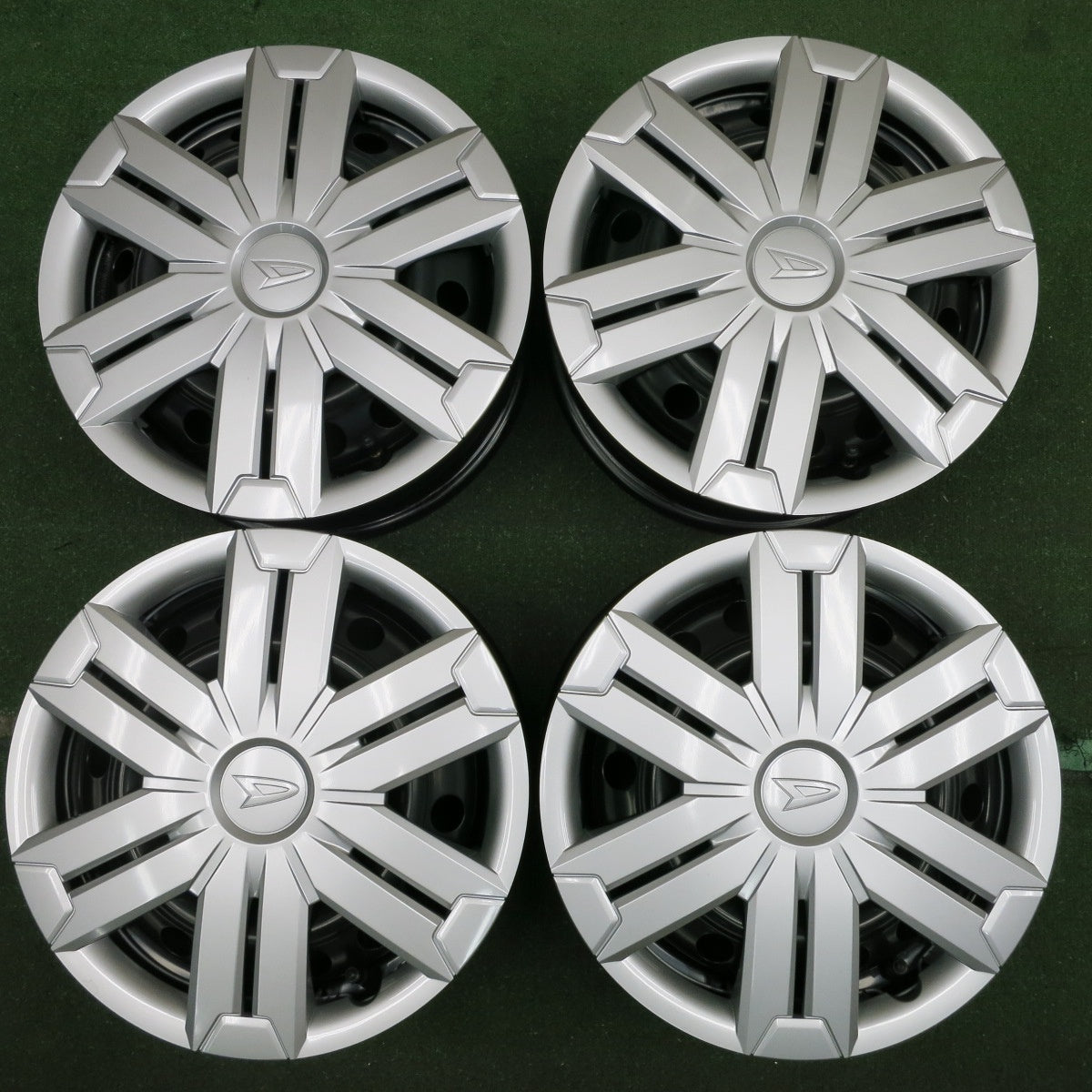 *送料無料* 新車外し★ダイハツ アトレー 純正 スチール ホイール 12インチ 12×4.00B PCD100/4H★4060807HAホ