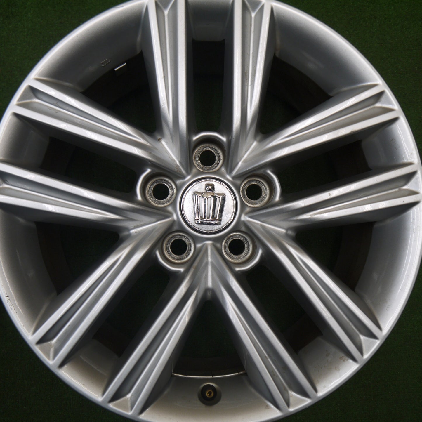 4本価格★トヨタ 210系 クラウン アスリート 純正 ホイール 17インチ 17×7.5J PCD114.3/5H★6010702Hホ