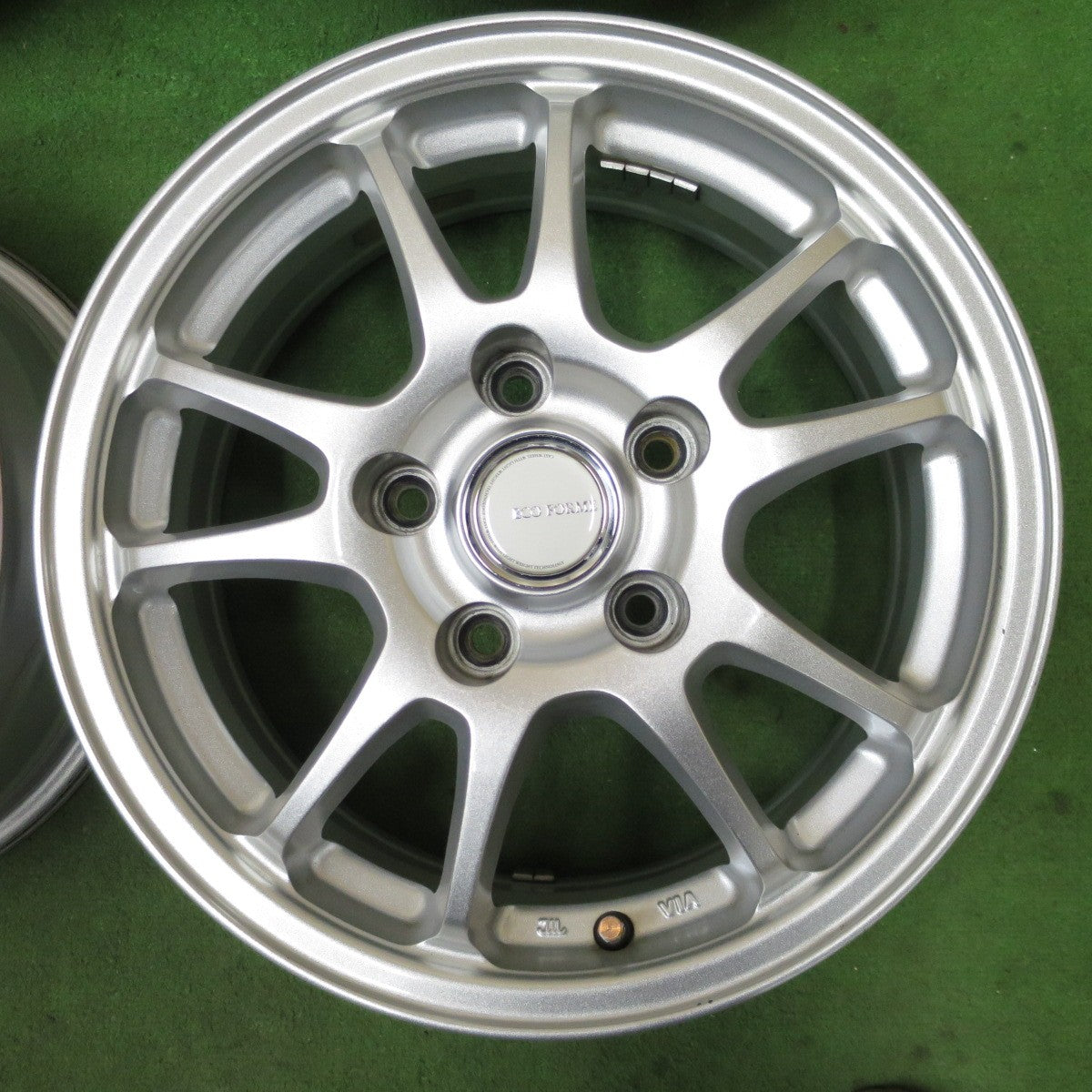 キレイ★ECO FORME SE-10 15インチ ホイール エコフォルム 15×6J PCD114.3/5H★6040701NGホ