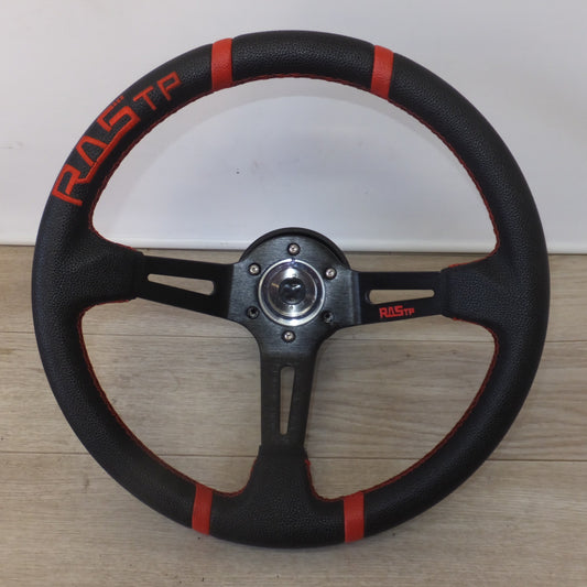 [送料無料] キレイ★RASTP ステアリング トヨタ 86 DBA-ZN6　直径 約 35cm　差込口 約 1.8mm(84★