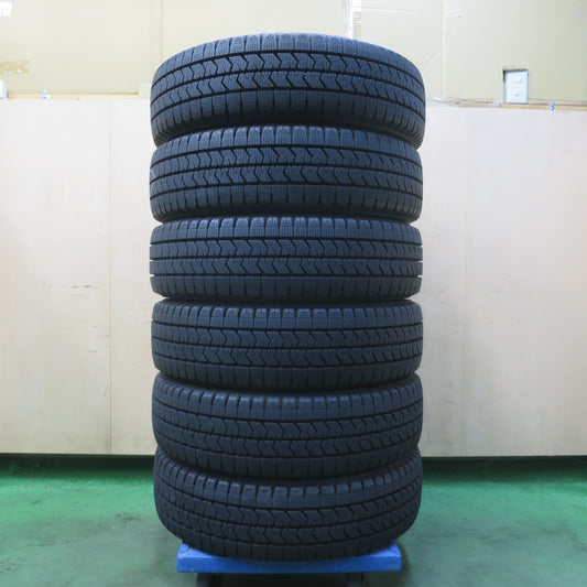 超バリ溝！23年！9.5分以上！6本★トラック タイヤ 195/75R15 109/107N スタッドレス ブリヂストン ブリザック W989 15インチ★6011502イスタ