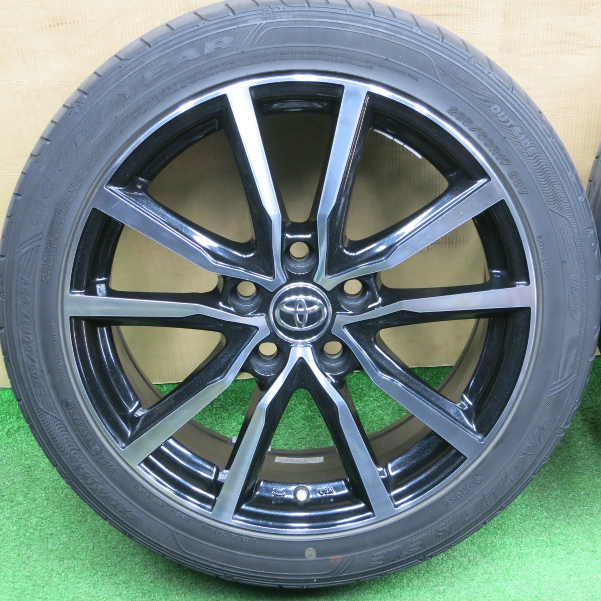 4本価格★205/50R17 グッドイヤー LS EXE BRANDLE N52BP ブランドル 17インチ PCD114.3/5H★6021401NKノ