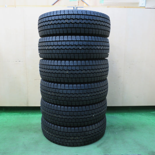 [送料無料] 未使用！23年★トラック バン タイヤ 195/75R15 109/107L スタッドレス ダンロップ ウインターマックス LT03M 15インチ★4092802イスタ