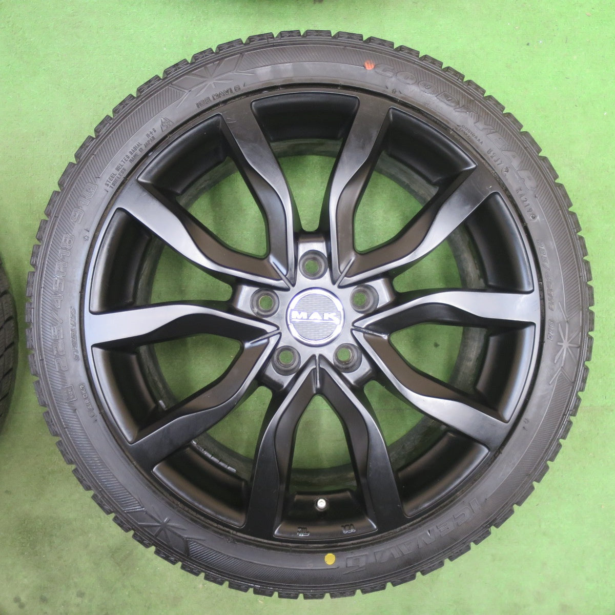 4本価格★MAK KOLN 225/45R18 スタッドレス グッドイヤー アイスナビ6 ケルン 18インチ PCD114.3/5H★6021202TTス