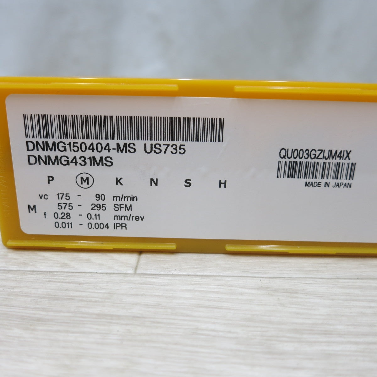 [送料無料] 未使用!5点まとめ売り◆三菱 マテリアル 旋削 チップ DNMG150404-MS DNMG431MS US735◆