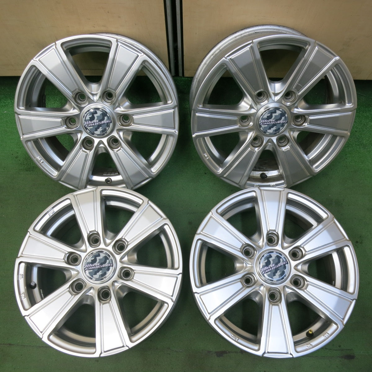 4本価格★WILD CRUISING 15インチ ホイール ワイルド クルージング 15×5.5J PCD139.7/6H★5062409SYホ