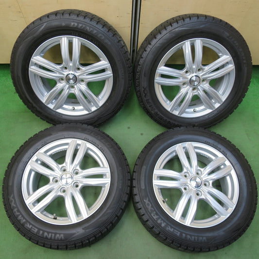 バリ溝！キレイ！9.5分★スタッドレス 205/60R16 ダンロップ ウインターマックス WM02 JOKER ジョーカー 16インチ PCD114.3/5H★5123005イス