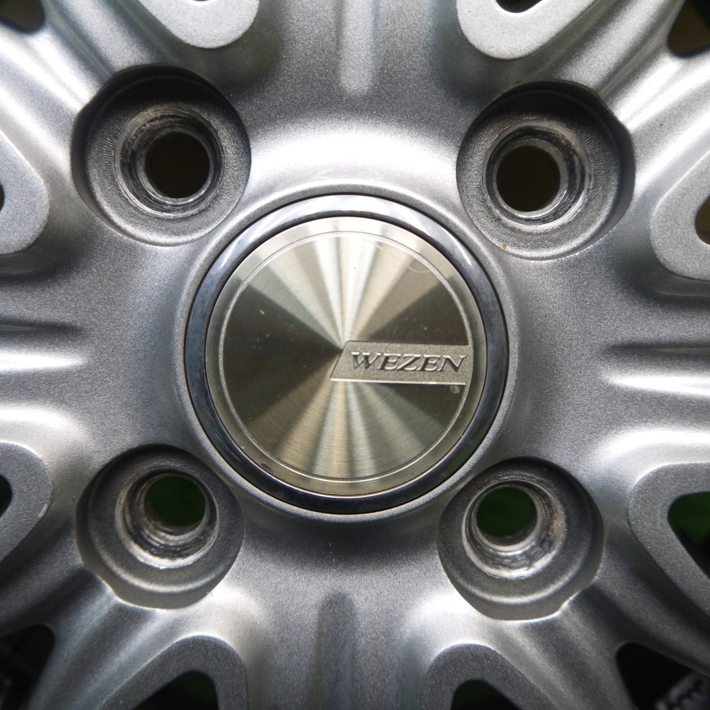 キレイ！24年★145/80R12 80/78N ブリヂストン K370 WEZEN 社外 アルミ 12インチ PCD100/4H★5090104Hノ