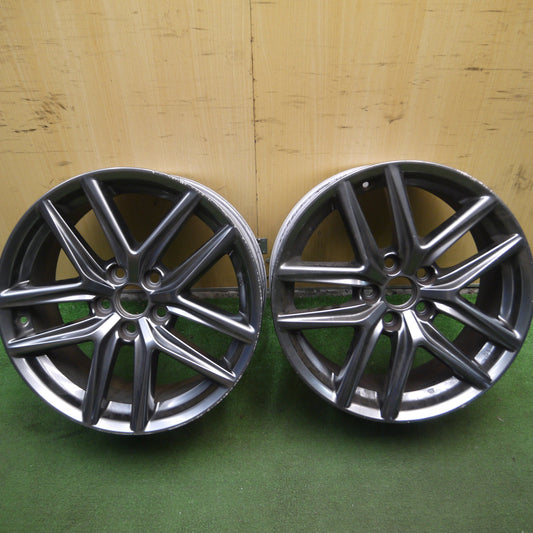 *送料無料* 2本価格★レクサス IS300 Fスポーツ 純正 ホイール 18インチ 18×8J 18×8.5J PCD114.3/5H★4041014Hホ