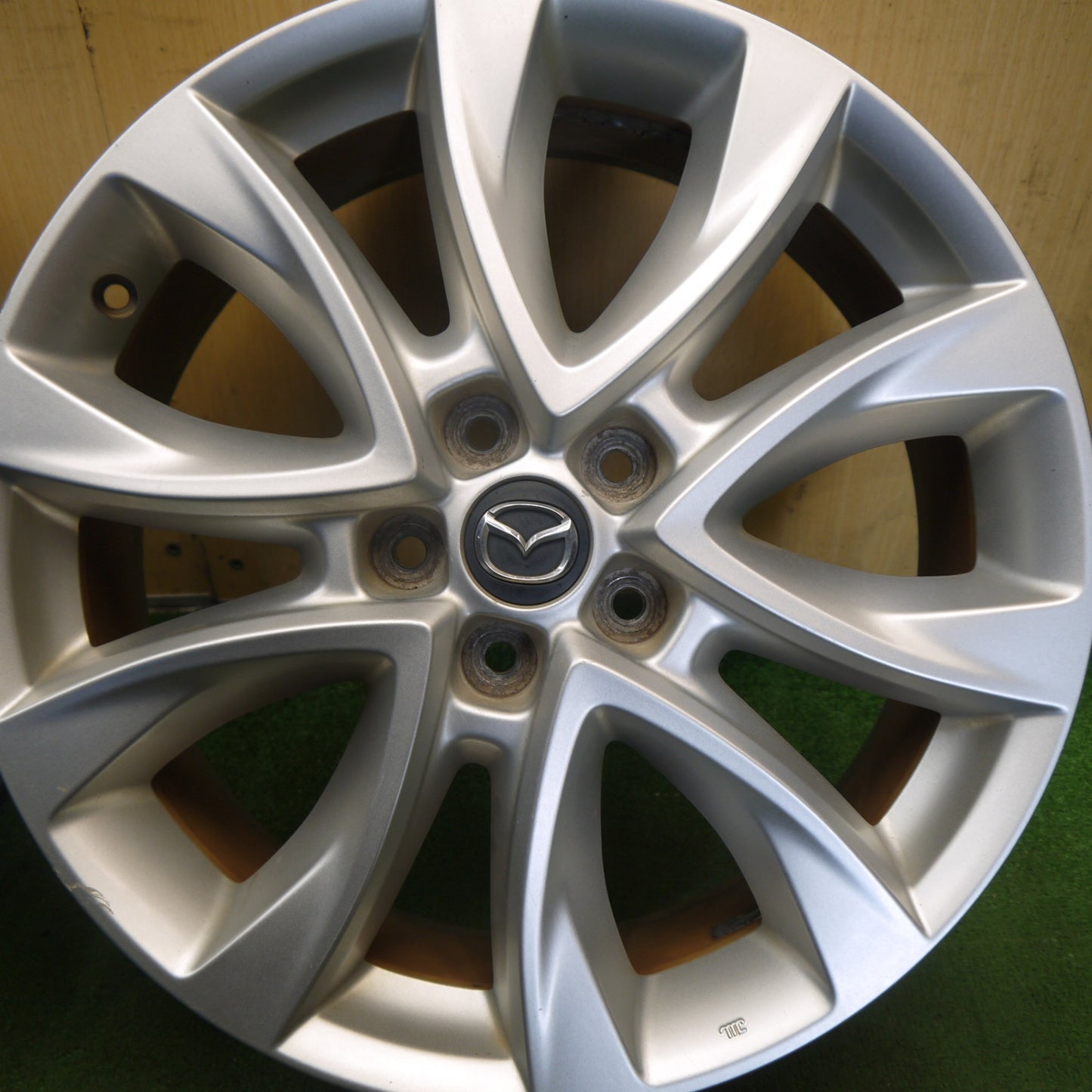 4本価格★マツダ CX-5 純正 ホイール 19インチ 19×7J CX5 PCD114.3/5H★6060508Hホ