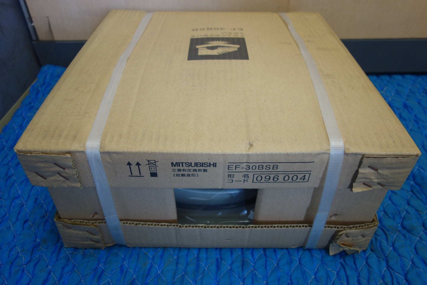 ●複数在庫有●[送料無料] 未使用☆三菱 有圧 換気扇 (低騒音形) 30cm EF-30BSB 産業用 換気 送風機 100V☆