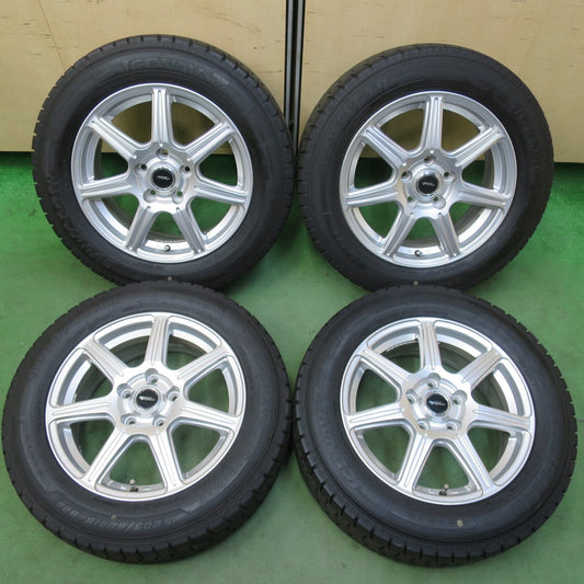 バリ溝！24年！キレイ！ほぼ10分★スタッドレス 205/60R16 グッドイヤー アイスナビ7 TOPRUN トップラン 16インチ PCD114.3/5H★5120613イス