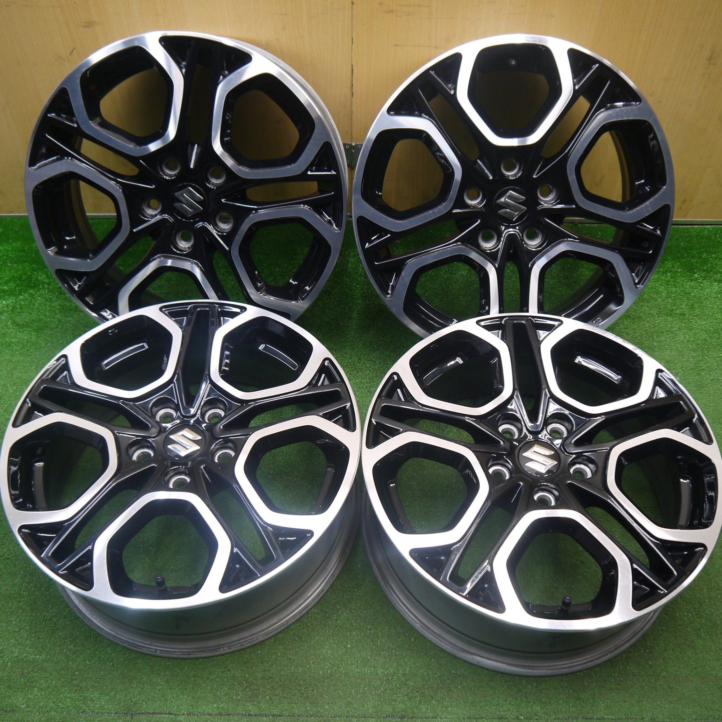 4本価格★スズキ ZC33S スイフト スポーツ 純正 ホイール 17インチ 17×6.5J PCD114.3/5H★6010605Hホ