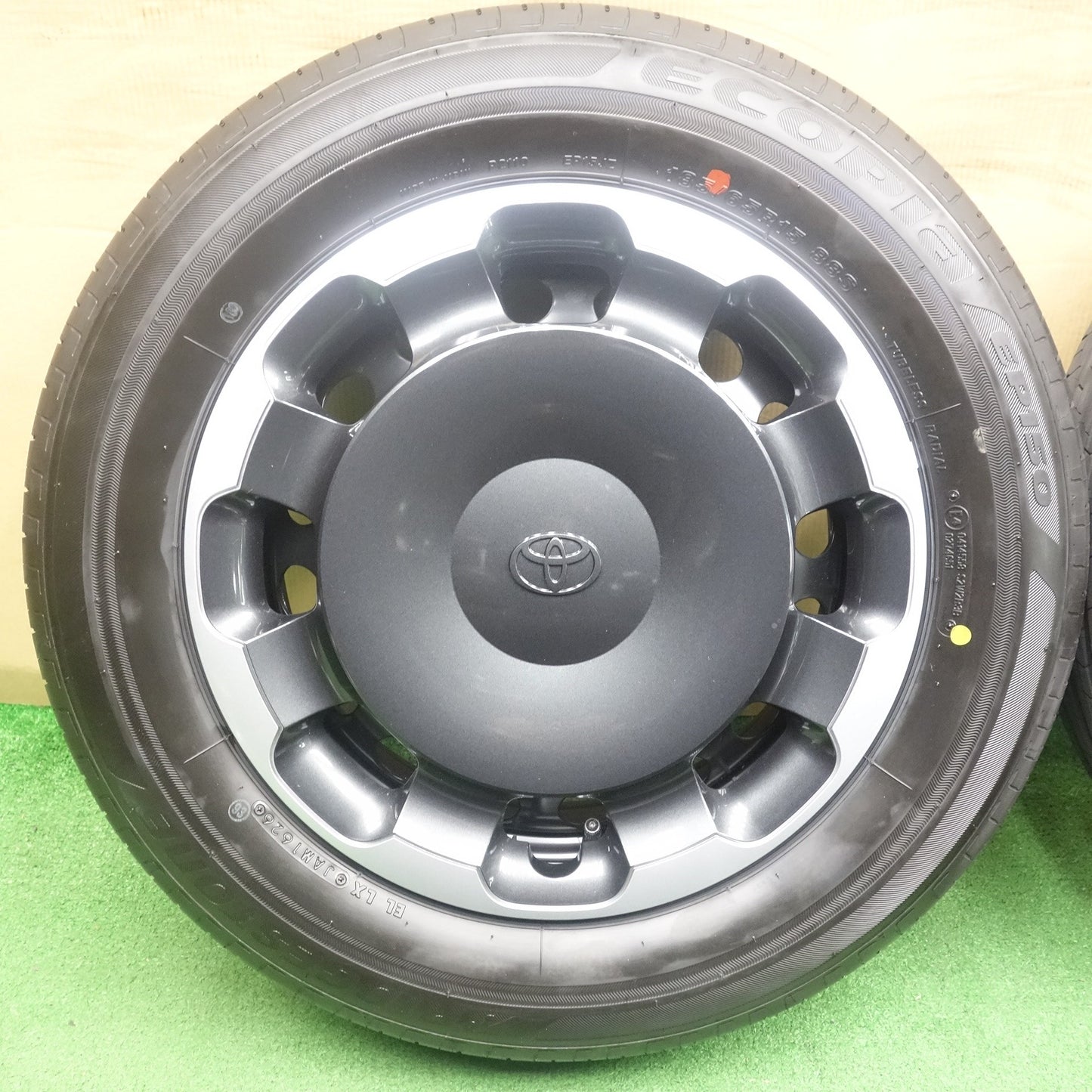 新車外し！26年◎トヨタ シエンタ Zグレード 純正 スチール 185/65R15 ブリヂストン エコピア EP150 15インチ PCD100/5H◎6061202KTノ