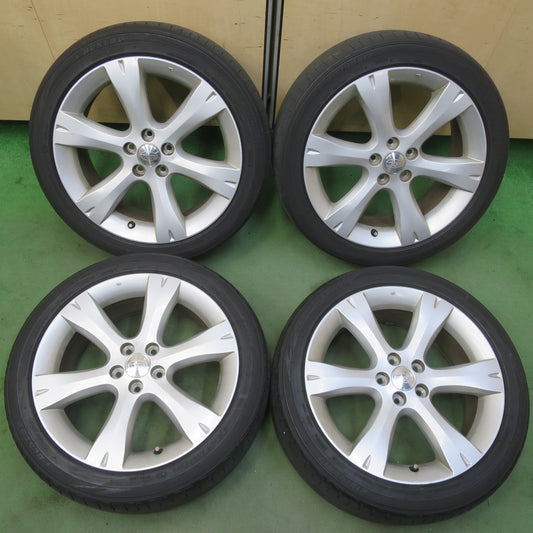 4本価格★スバル レガシィ 純正 215/45R17 ダンロップ LE MANS V ルマン5 17インチ PCD100/5H★6052908イノ