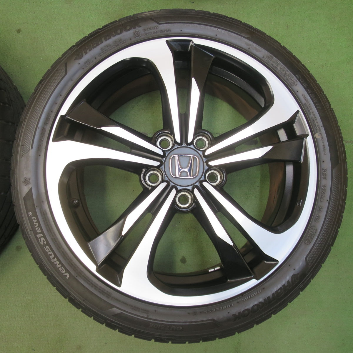 バリ溝！22年！キレイ！8.5分★ホンダ CR-Z 純正 205/45R17 ブリヂストン プレイズ PX2 ハンコック ベンタス S1 evo3 CRZ 17インチ PCD114.3/5H★6043003イノ