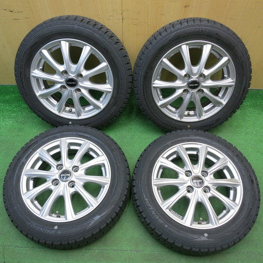 バリ溝！9分★スタッドレス 155/65R14 ダンロップ ウインターマックス WM02 VULTEE 14インチ PCD100/4H★6022811HAス