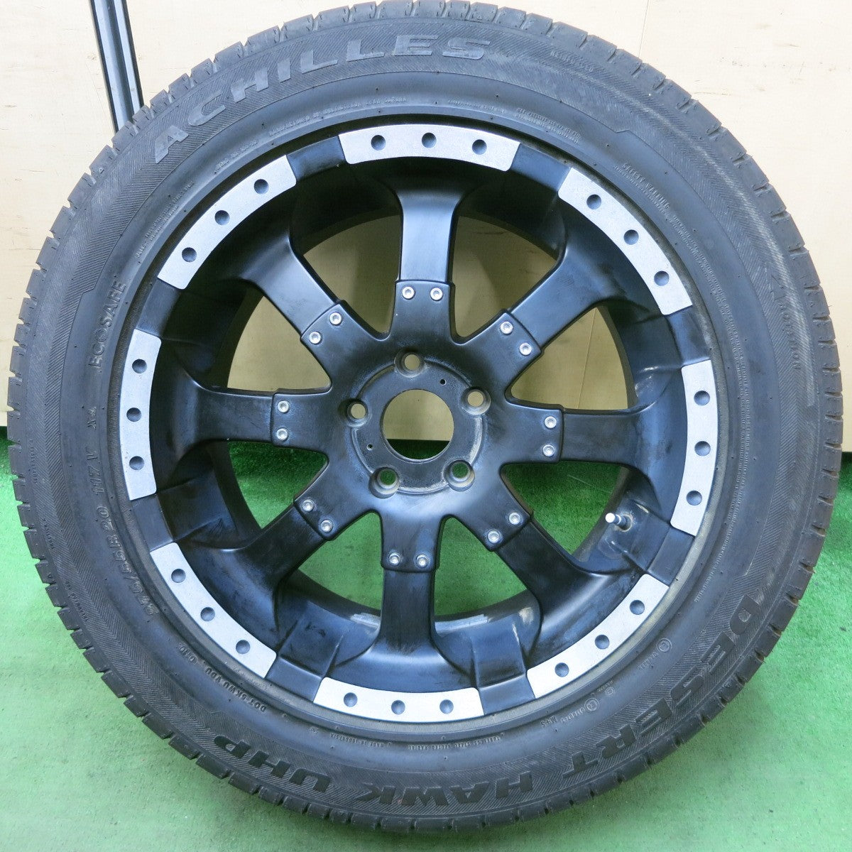 未使用！1本★ジープ 等 ULTRA MOTOR SPORTS 223B ゴライアス 275/55R20 アキレス デザート ホーク UHP ウルトラモータースポーツ PCD127/5H★5050901ナノ