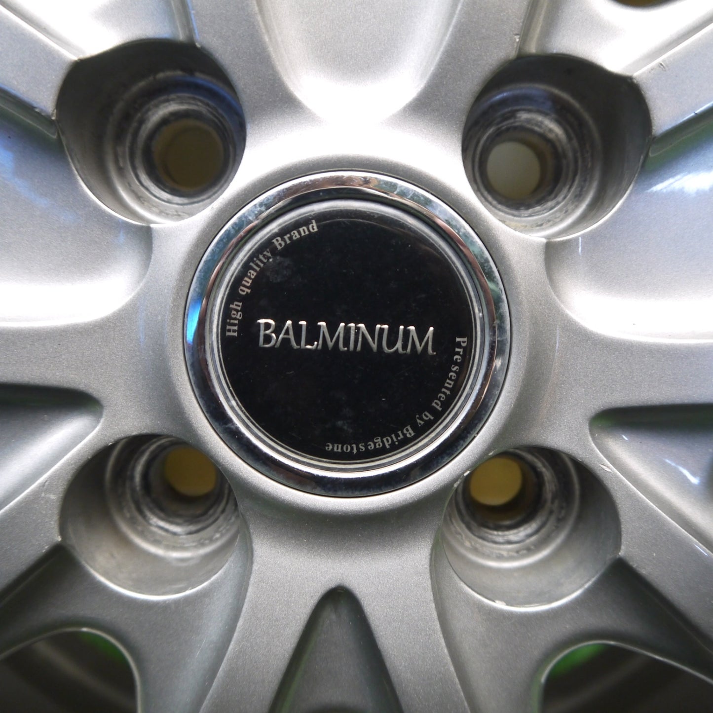 バリ溝！キレイ！9分◎スタッドレス 165/65R14 ブリヂストン ブリザック VRX3 BALMINUM TR10 バルミナ 14インチ PCD100/4H◎6070301Hス