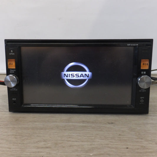 [送料無料] 現状品★パイオニア製 日産 純正 オリジナルナビゲーションシステム MP314D-W B8260-7990W(47)★