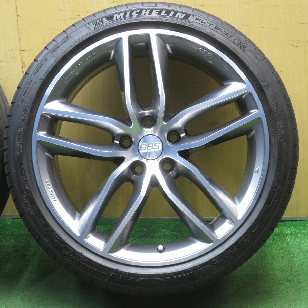 キレイ★アウディ 等 BBS SX 0502 235/40R19 ミシュラン パイロットスポーツ4 19インチ PCD112/5H★5072501NJノ