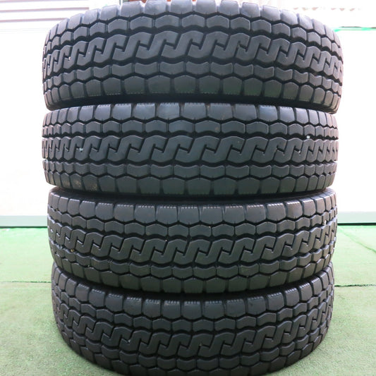 *送料無料* バリ溝！20年！8.5分★トラック タイヤ 195/85R16 114/112N ブリヂストン エコピア M812 ミックス オールシーズン 16インチ★4071401HAノタ